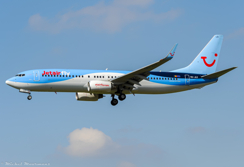 OO-JLO -- Boeing 737-800 -- Jetairfly