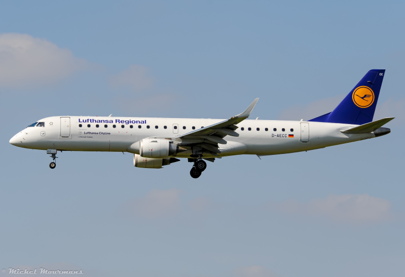 D-AECC -- Embraer 190 -- Lufthansa CityLine