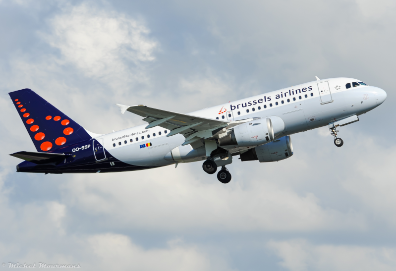 OO-SSP -- Airbus A319 -- Brussels Airlines