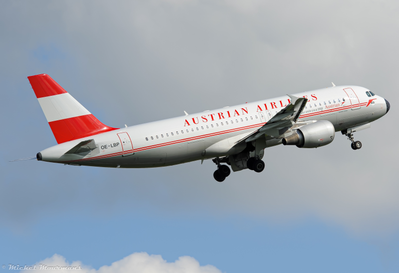 OE-LBP -- Airbus A320 -- Austrian Airlines