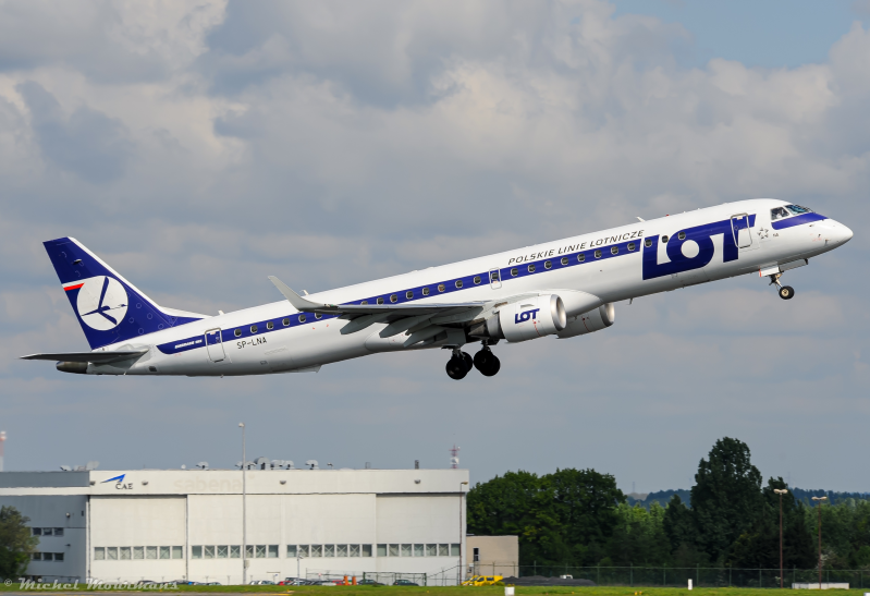 SP-LNA -- Embraer 195 -- LOT Polish Airlines