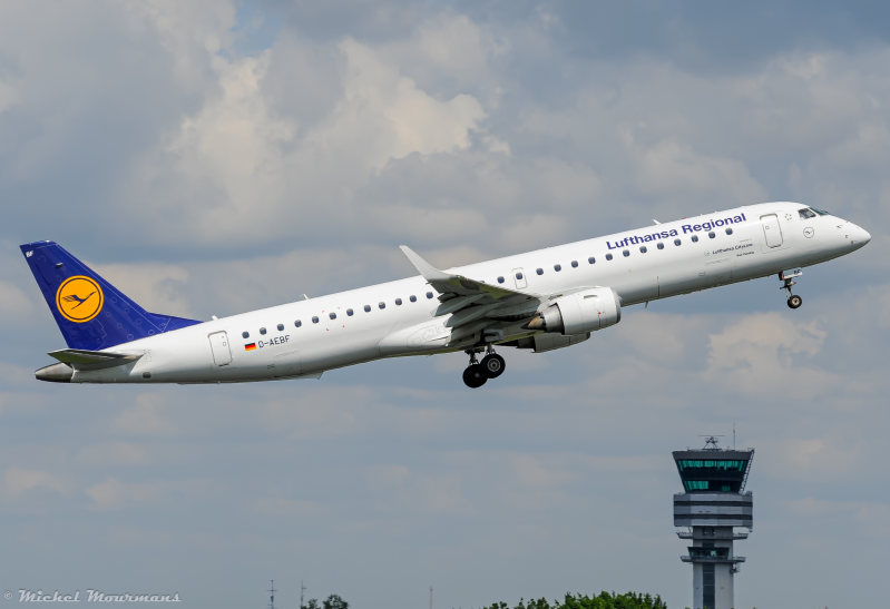 D-AEBF -- Embraer 195 -- Lufthansa CityLine