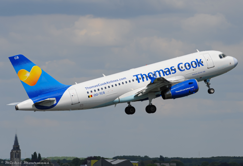 OO-TCS -- Airbus A319 -- Thomas Cook Airlines Belgium
