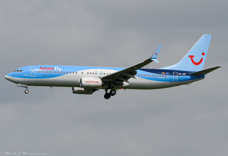 OO-JEF -- Boeing 737-800 -- Jetairfly