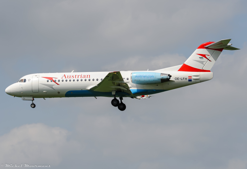 OE-LFH -- Fokker 70 -- Austrian Airlines