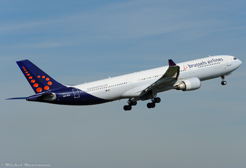 OO-SFO -- Airbus A330-300 -- Brussels Airlines