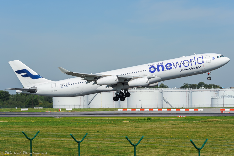 OH-LQE -- Airbus A340-300 -- Finnair