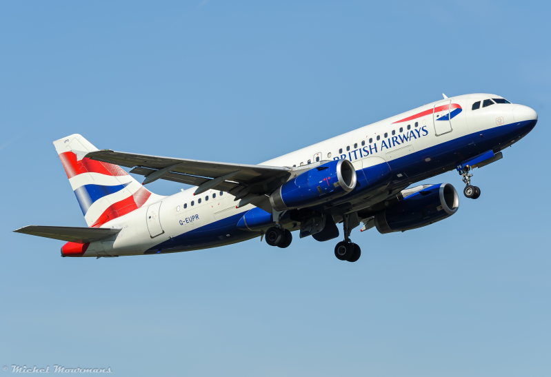 G-EUPR -- Airbus A319 -- British Airways