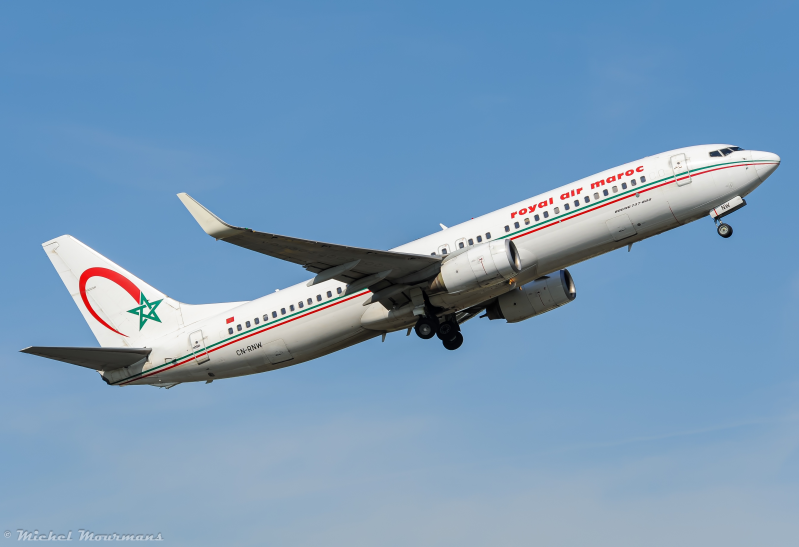 CN-RNW -- Boeing 737-800 -- Royal Air Maroc