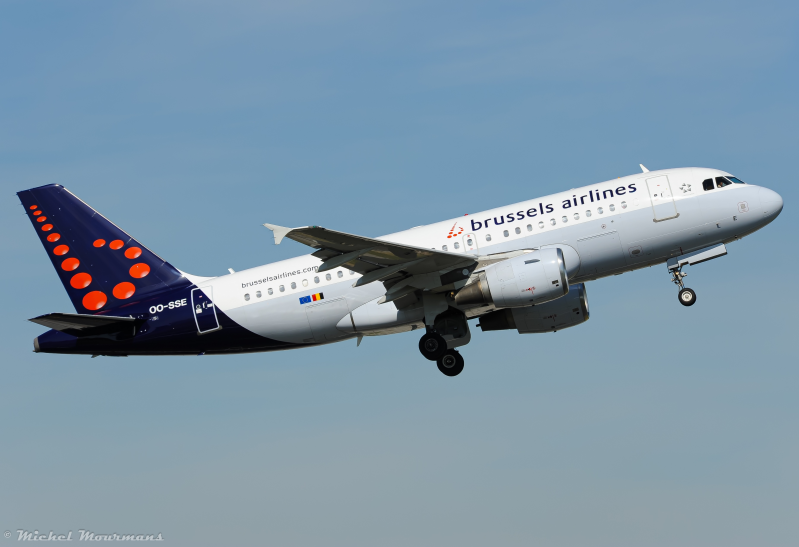 OO-SSE -- Airbus A319 -- Brussels Airlines