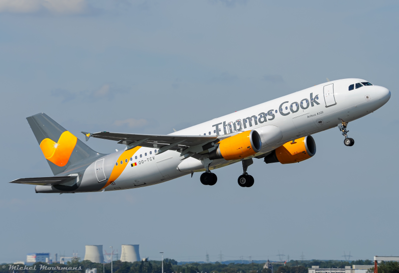 OO-TCV -- Airbus A320 -- Thomas Cook Airlines Belgium