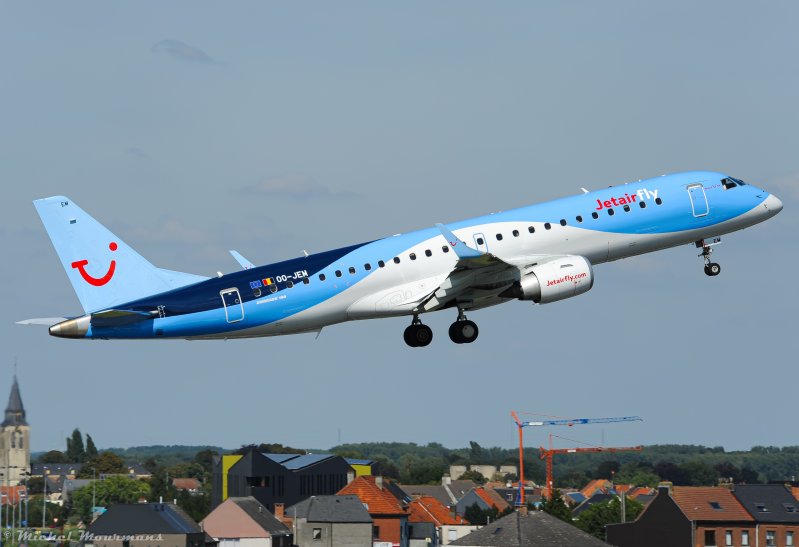 OO-JEM -- Embraer 190 -- Jetairfly