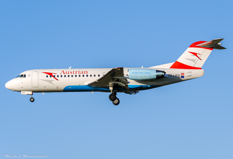 OE-LFQ -- Fokker 70 -- Austrian Airlines