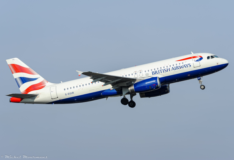 G-EUUR -- Airbus A320 -- British Airways