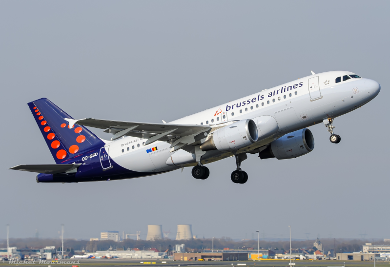 OO-SSD -- Airbus A319 -- Brussels Airlines