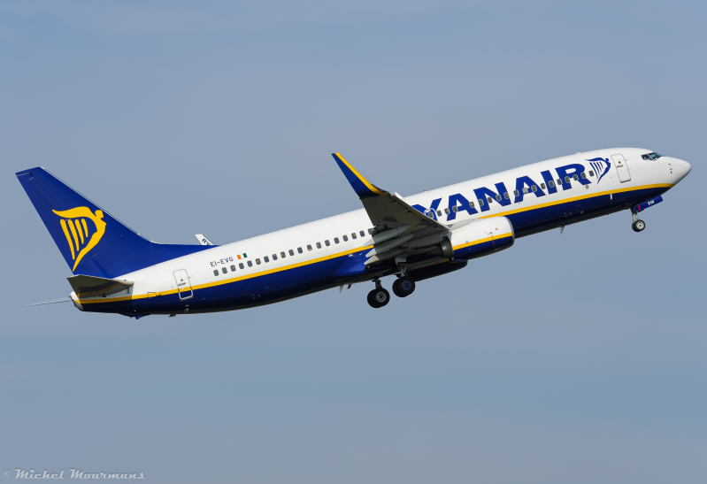 EI-EVG -- Boeing 737-800 -- Ryanair