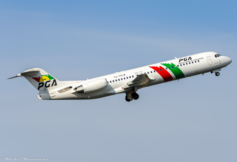 CS-TPE -- Fokker 100 -- Portugália Airlines