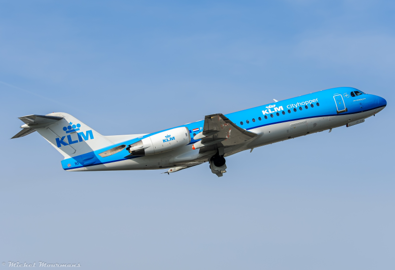 PH-KZP -- Fokker 70 -- KLM Cityhopper