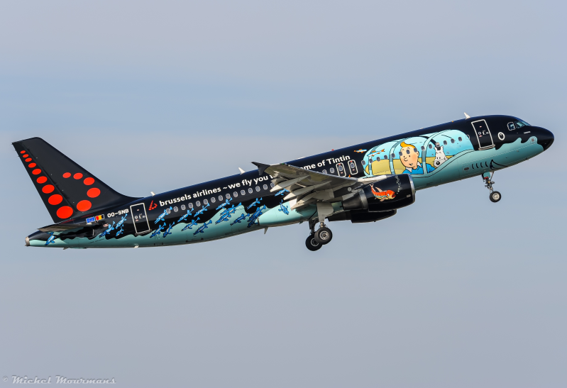 OO-SNB -- Airbus A320 -- Brussels Airlines