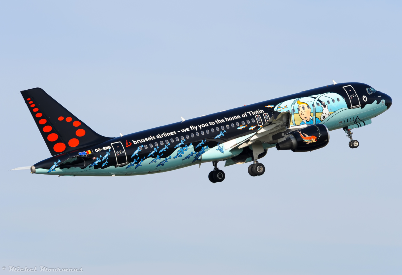 OO-SNB -- Airbus A320 -- Brussels Airlines