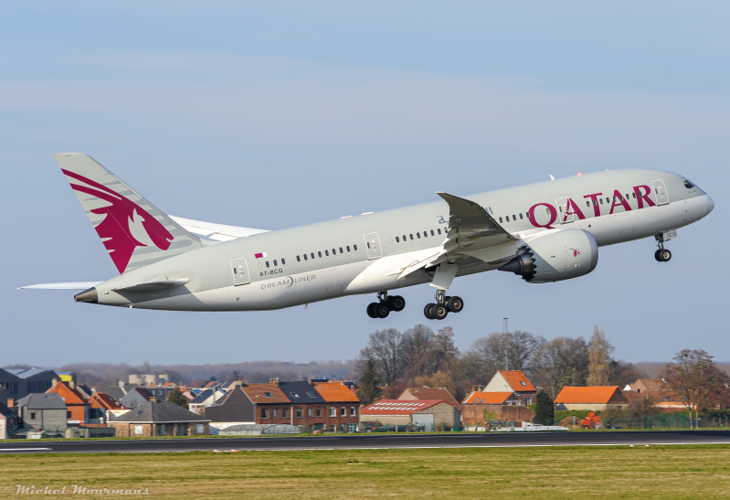 A7-BCG -- Boeing 787-8 -- Qatar Airways