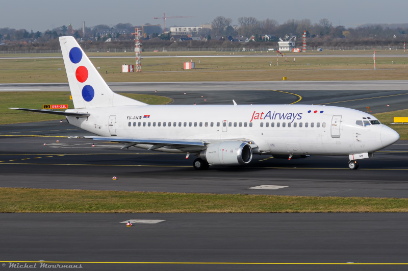 YU-ANW -- Boeing 737-300 -- Jat Airways