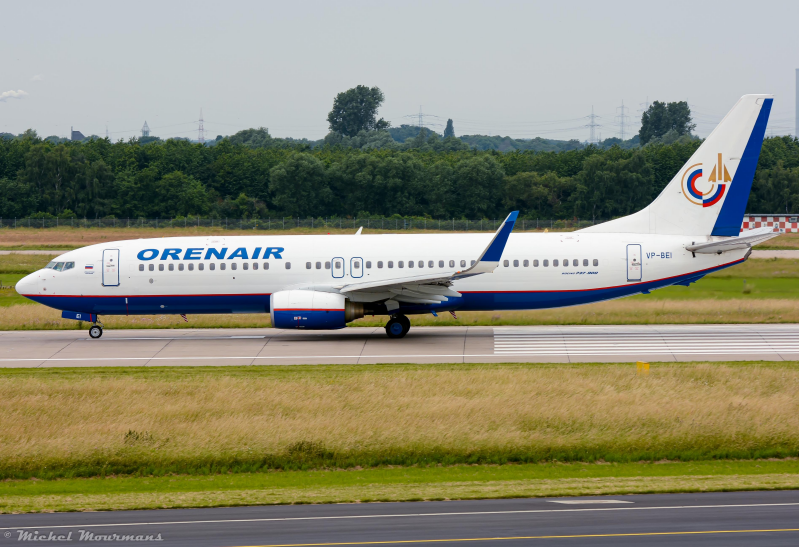 VP-BEI -- Boeing 737-800 -- Orenair