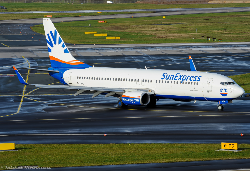 D-ASXD -- Boeing 737-800 -- SunExpress Germany