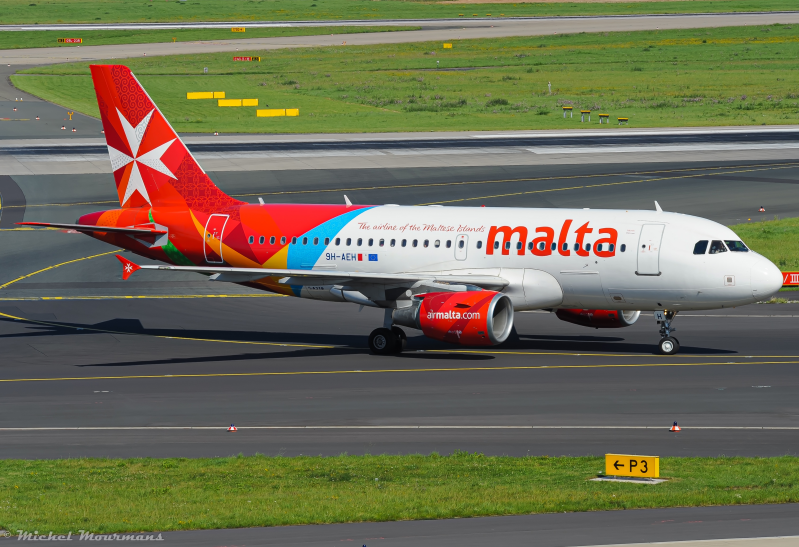 9H-AEH -- Airbus A319 -- Air Malta