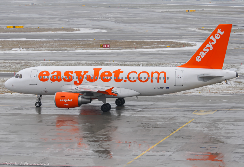 G-EZDY -- Airbus A319 -- EasyJet