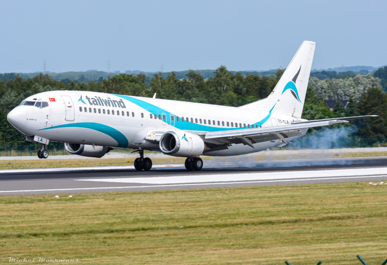 TC-TLA -- Boeing 737-400 -- Tailwind Airlines