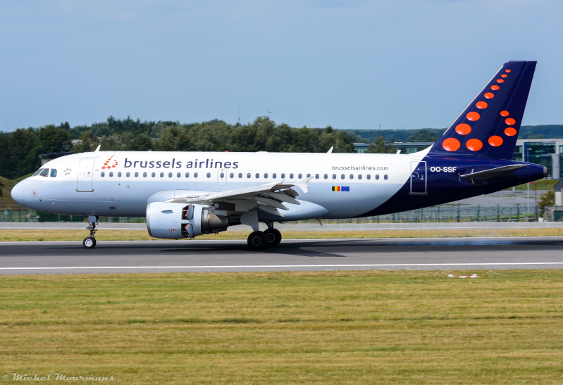OO-SSF -- Airbus A319 -- Brussels Airlines