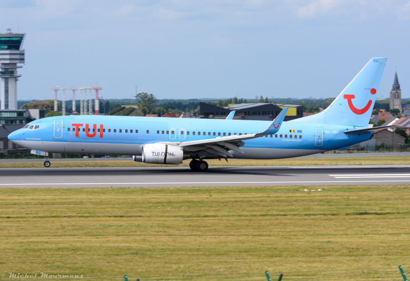OO-JBG -- Boeing 737-800 -- TUI