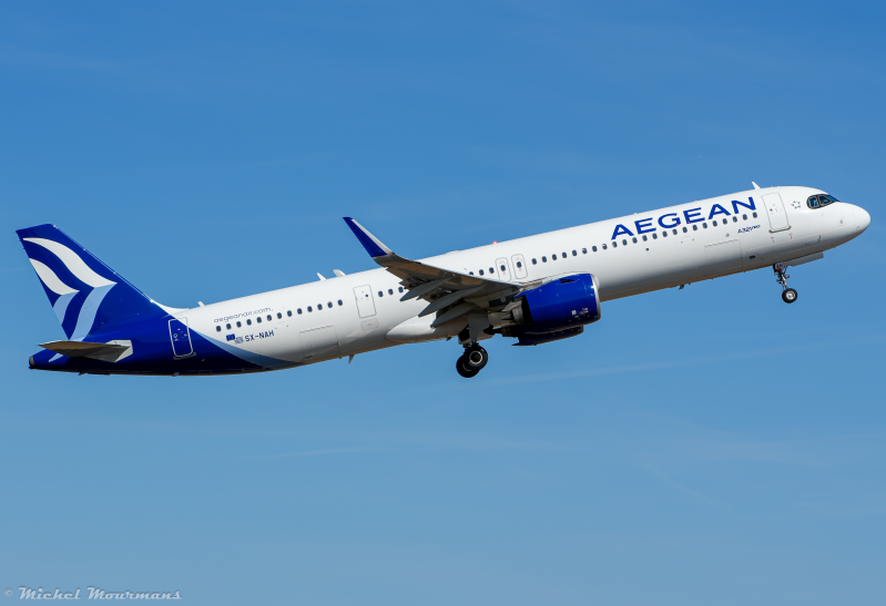 SX-NAH -- Airbus A321neo -- Aegean Airlines