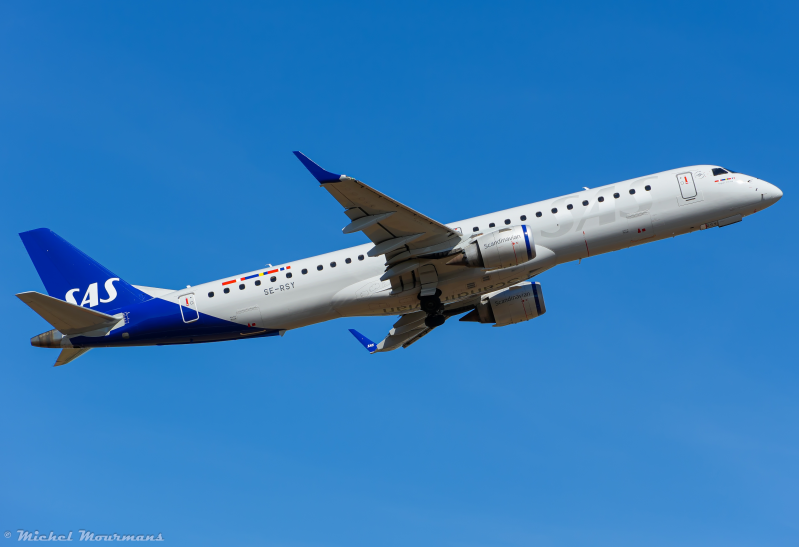 SE-RSY -- Embraer 195 -- Scandinavian Airlines