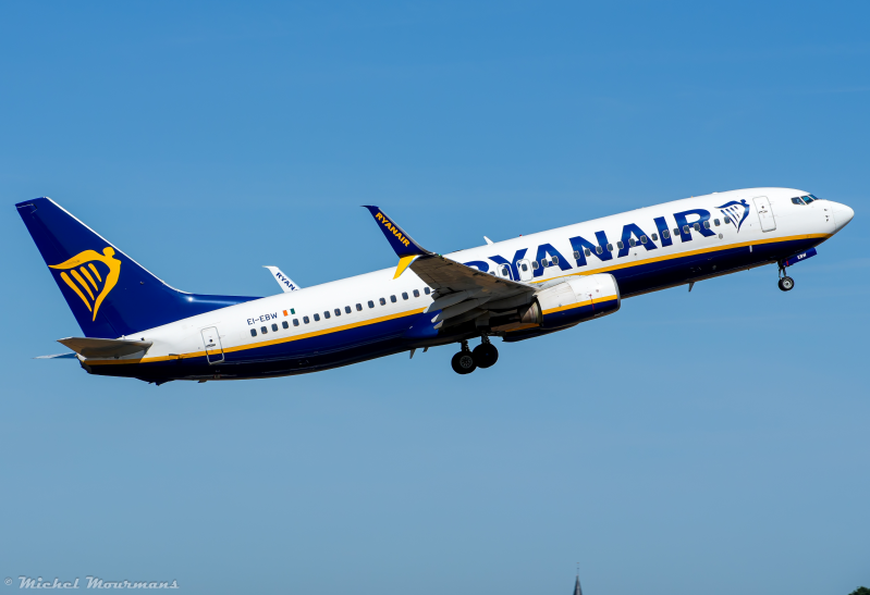EI-EBW -- Boeing 737-800 -- Ryanair