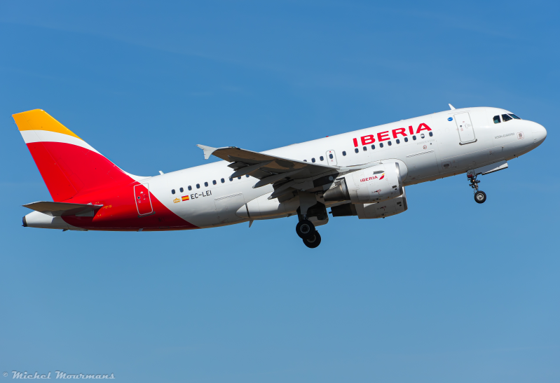 EC-LEI -- Airbus A319 -- Iberia