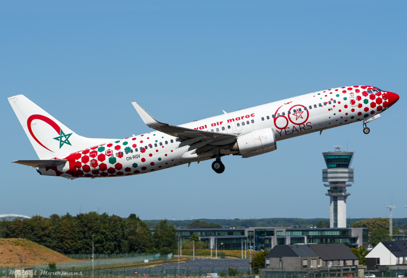 CN-RGV -- Boeing 737-800 -- Royal Air Maroc