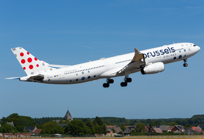 OO-SFJ -- Airbus A330-300 -- Brussels Airlines