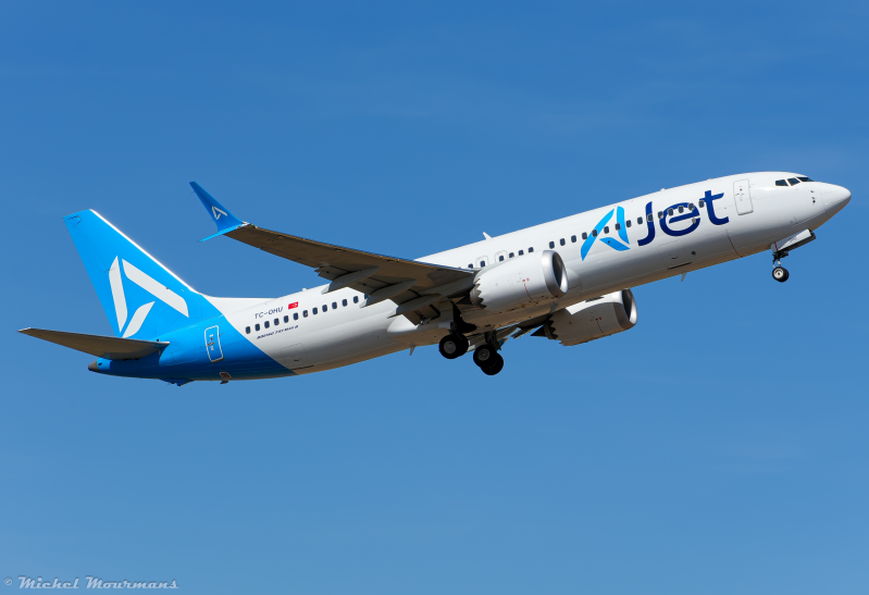 TC-OHU -- Boeing 737-8 MAX -- AJet
