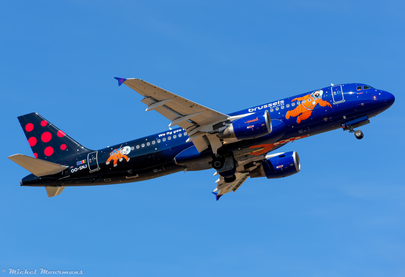 OO-SNJ -- Airbus A320 -- Brussels Airlines