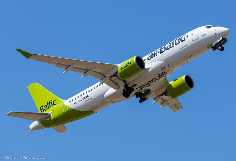 YL-AAU -- Airbus A220-300 -- Air Baltic