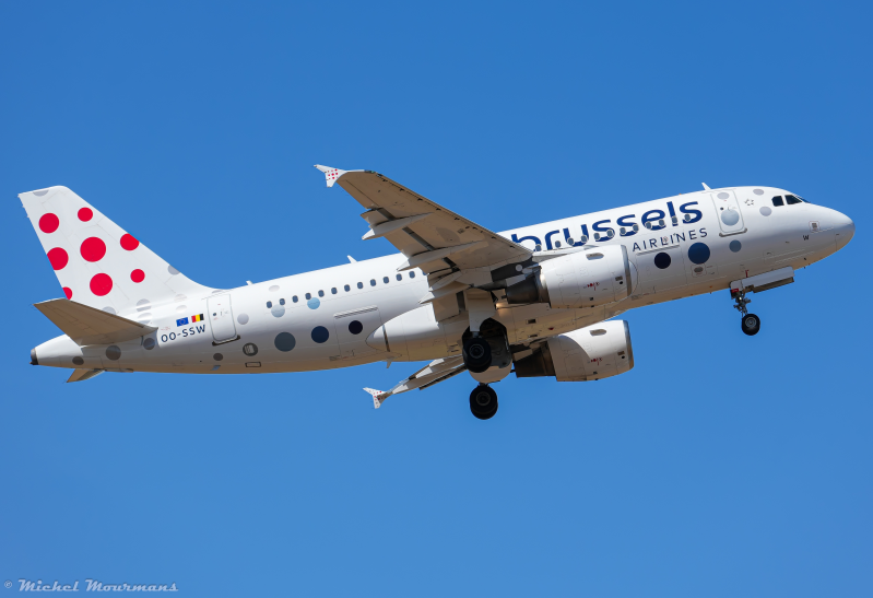 OO-SSW -- Airbus A319 -- Brussels Airlines