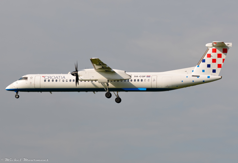 9A-CQF -- Bombardier Dash 8-Q400 -- Croatia Airlines