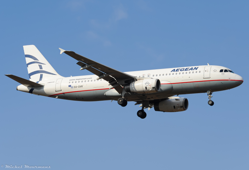SX-DVR -- Airbus A320 -- Aegean Airlines