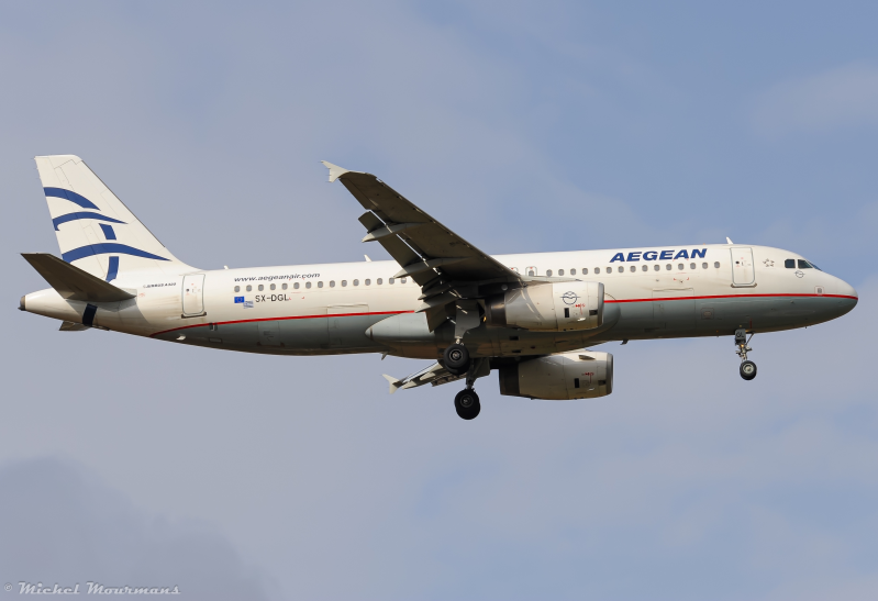 SX-DGL -- Airbus A320 -- Aegean Airlines