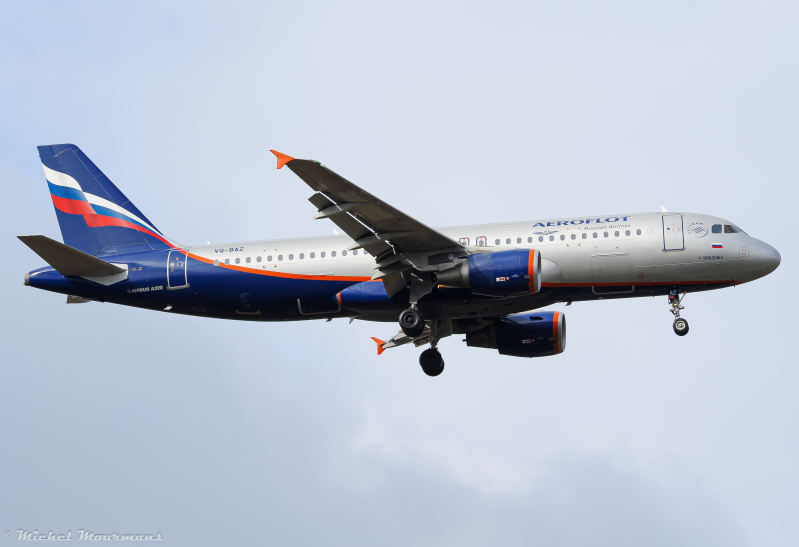 VQ-BAZ -- Airbus A320 -- Aeroflot