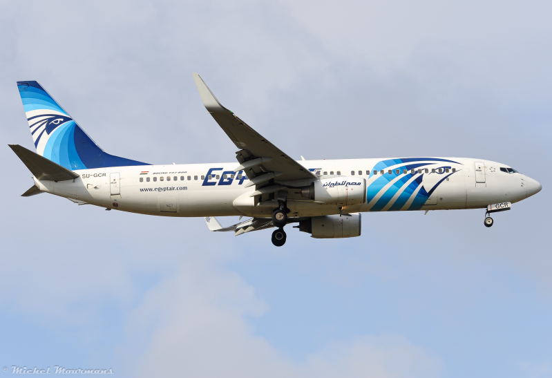 SU-GCR -- Boeing 737-800 -- EgyptAir