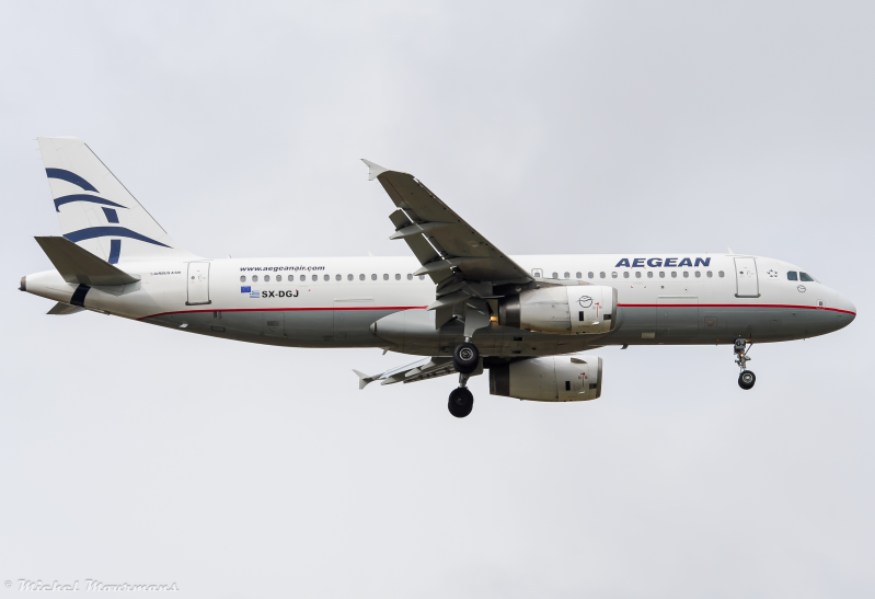 SX-DGJ -- Airbus A320 -- Aegean Airlines