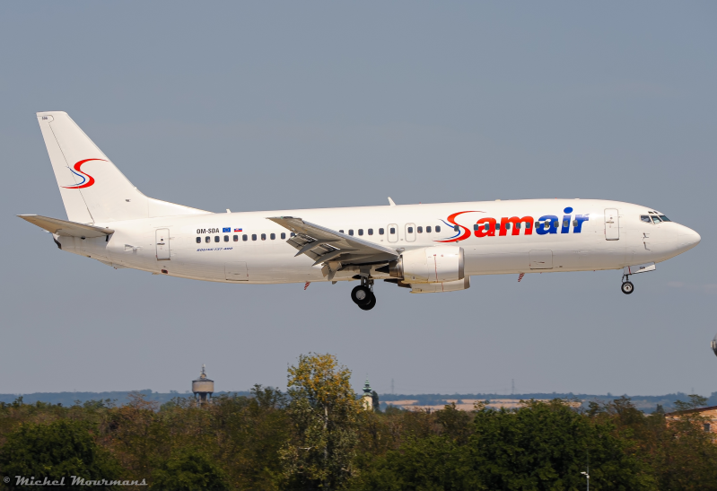 OM-SDA -- Boeing 737-400 -- Samair